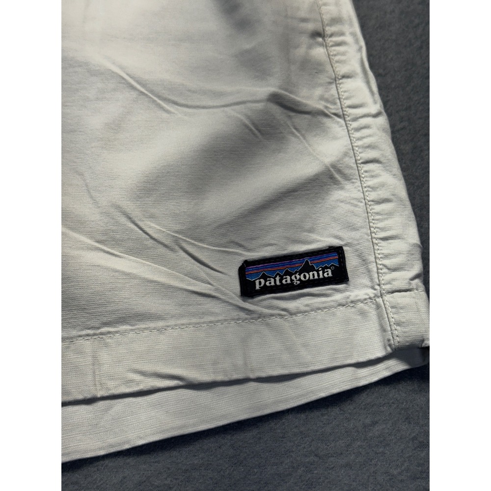 Patagonia Organic Cotton Hemp Shorts Mens 34 Pelican Tan 57756 SP19 6" Inseam - Picture 2 of 10